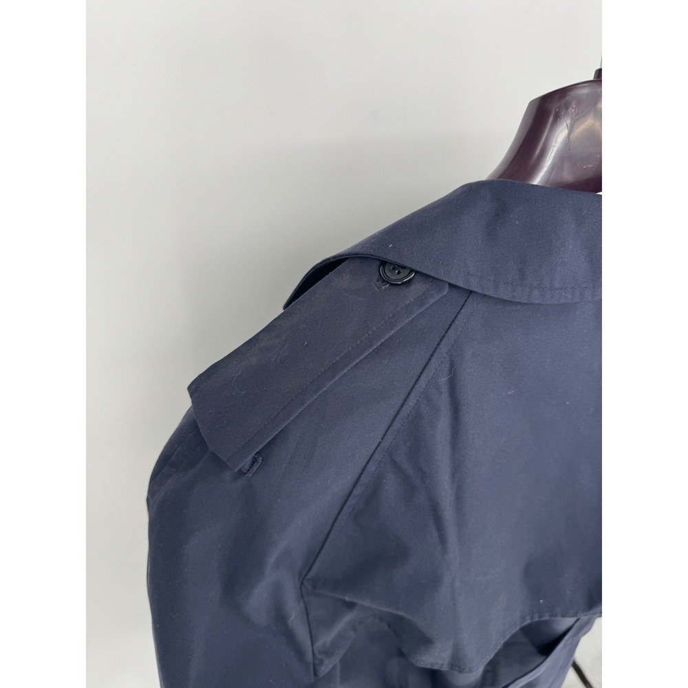 Vintage‎ US Military All-Weather Trench Coat 48R Removable Liner Navy - Picture 7 of 12